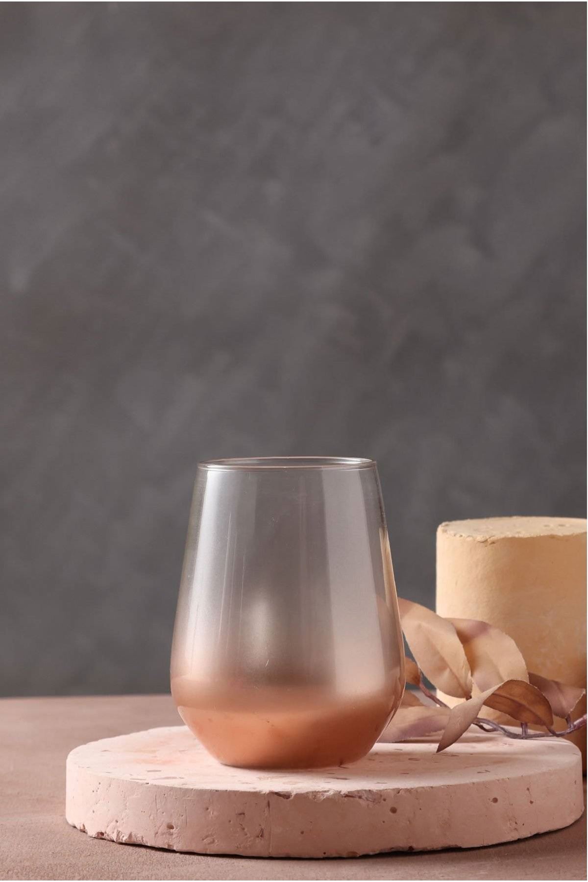 Paşabahçe 18 Parça Bronz Degrade Bardak Seti