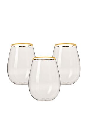 Ağız Yaldızlı 6 Lı Su Bardağı 350cc