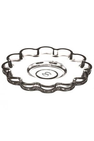 Paşabahçe 6 lı Papatya Cam Çay Tabağı 11cm