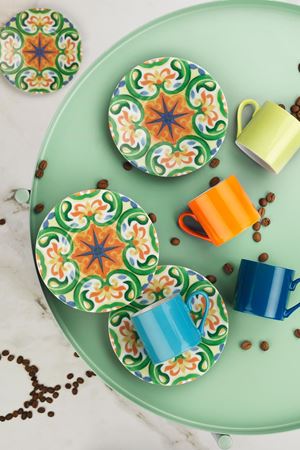 8 Parça 4 Kişilik Türk Kahvesi Takımı 90cc