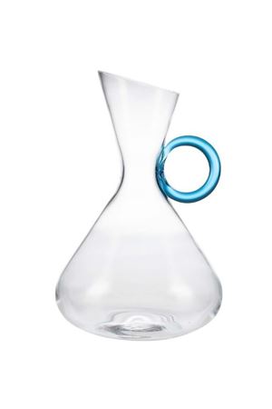 Nude Glass Turkuaz Kulplu Karaf 1500cc