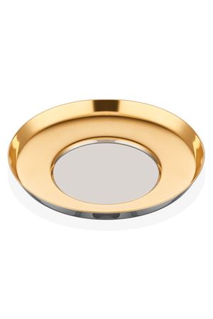 Paşabahçe 6 lı Çelik Altın Çay Tabağı 11cm