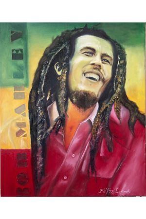 “Nın Marley posteri ” Tuval Üzerine Yağlı Boya Tablo Ölçü:50cmx70cm  