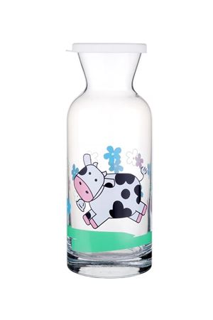 Paşabahçe Kapaklı İnekli Cam Karaf 700cc 