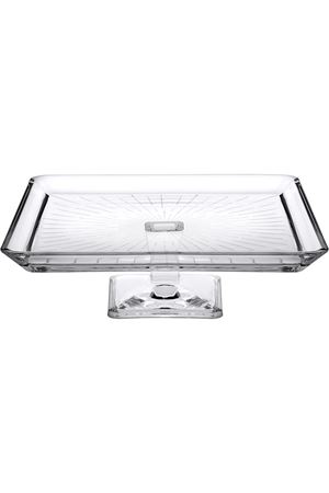 Paşabahçe Crystallin Madlen Ayaklı Kek Standı 24x24cm