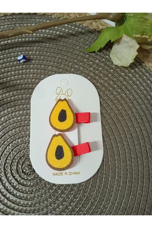 2 Parça Armut Çocuk Pens Yan Toka Seti