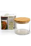 Pasabahce ''Bamboo'' Glass Jar ,Two Size