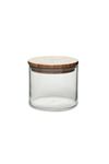 Pasabahce ''Bamboo'' Glass Jar With Wooden Lid 700cc