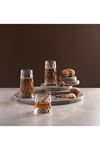 Pasabahce Leafy Series Whiskey Glasses, Set Of 4