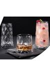 Pasabahce Leafy Series Highball Glass, Set Of 4
