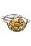 Pasabahce Basic Glass Storage Container, Set of 2