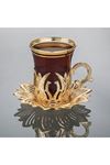 12 Parça 6 Kişilik Gold Çay Takımı