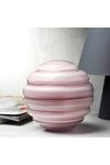Nude Glass Pembe Kristal Kutu 15cm