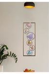 Metal Kelebekler Gold Ev Ofis Otel Duvar Süsü 32x90cm