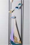 Metal Yelkenli Siyah Ev Ofis Otel Duvar Süsü 32x90cm