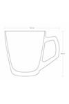 Pasabahce Safir Cup With Handle, Set Of 6