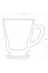 Pasabahce Casablanca Cup With Handle, Set Of 2