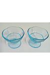 Ice vile 6 li Turkuaz Dondurma Puding Sunum Kasesi 174cc 