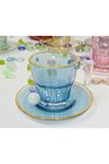 Pasabahce Casablanca Espresso Cup & Saucer, Set Of 6
