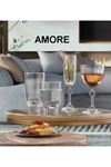 Paşabahçe Amore 6 lı Flüt Şampanya Bardağı 150cc