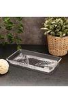 Paşabahçe Crystallin Madlen 2 li Servis Tabağı 28x17cm  